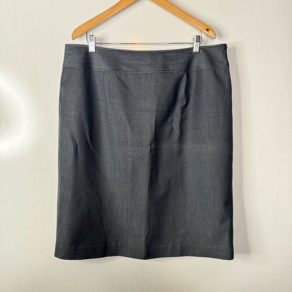 Sharagano Suits Black Skirt‎ Size 18